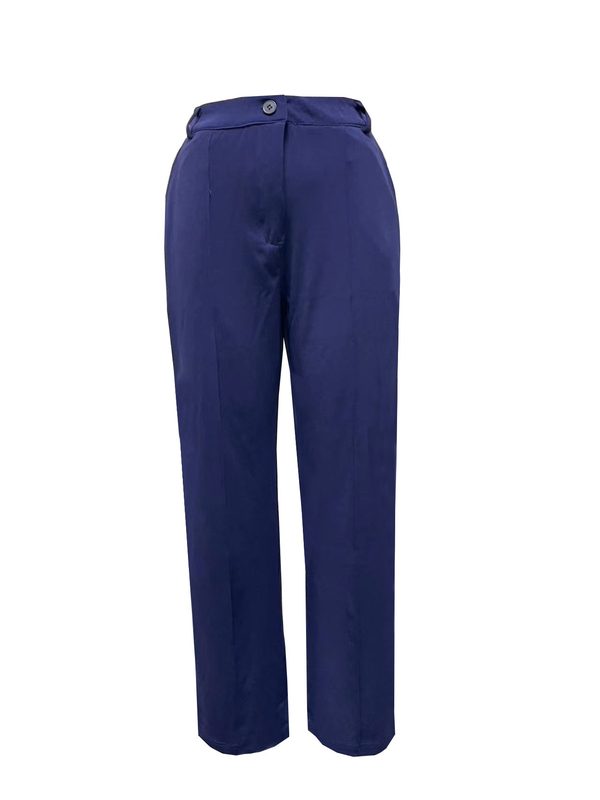 Uni-Color Coupe Ajustée Femme Suit Pantalon