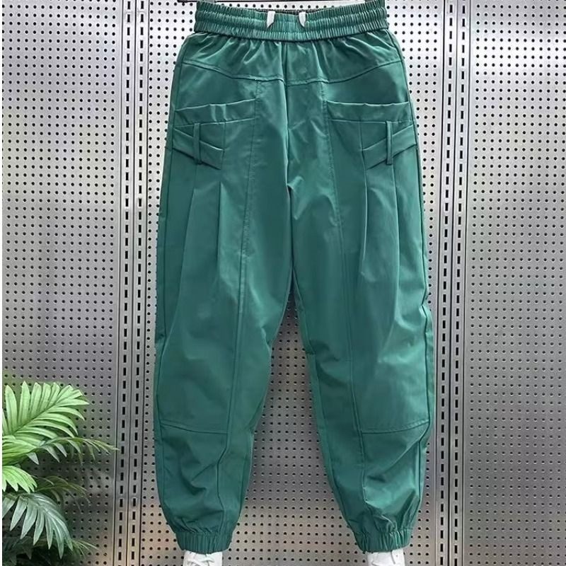 Pantalon Homme Slim 7/8 Style Sarouel Fin : L'Incontournable Audacieux et Tendance du Web