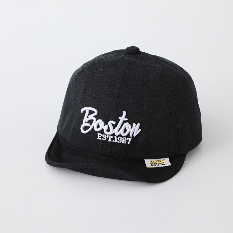Nouvelle Casquette de Baseball Enfant Tendance – Broderie Anglaise 3D, Visière Souple, Réglable, Couleur Unie – Idéale Sports & Voyage Outdoor