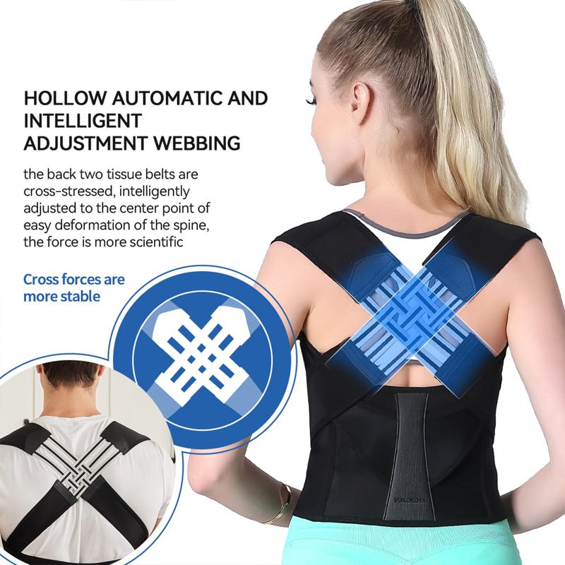2Pcs Anti Hunchback Correction Strap , Invisible Posture Correction Strap, Posture Correction, Shoulder Opening, Beautiful Back, Straight Waist, Anti Hunchback Artifact