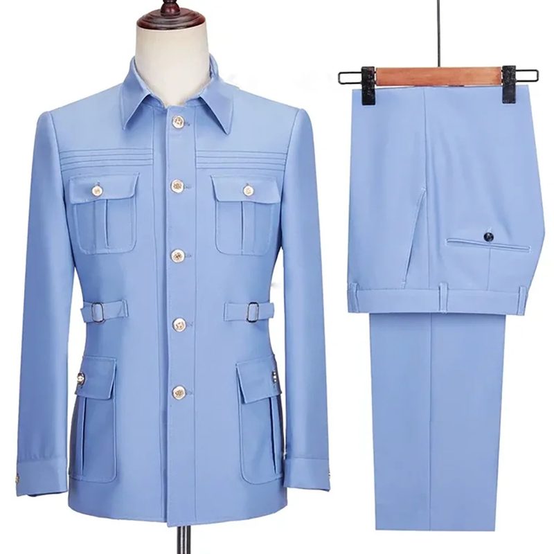 Homme Tailored Suit Two-Piece Set