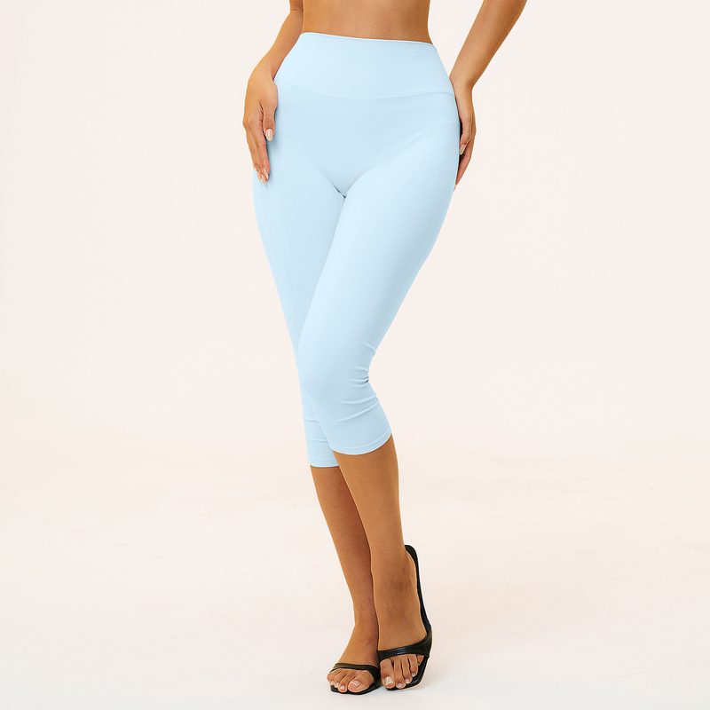 Capri de Sport Sculptant & Amincissant Taille Haute Effet Push-up