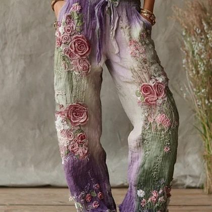 Pantalon de Sport Décontracté Femme à Imprimé Numérique 3D