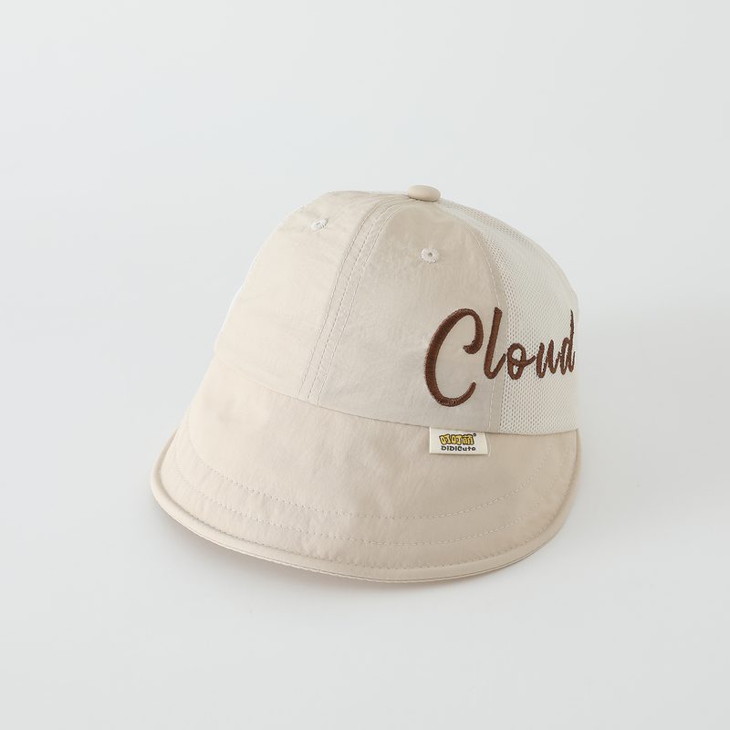 Casquette de Soleil Enfant Pliable avec Broderie Anglaise et Filet Respirant Latéral – Protection UV Optimale & Confort Estival