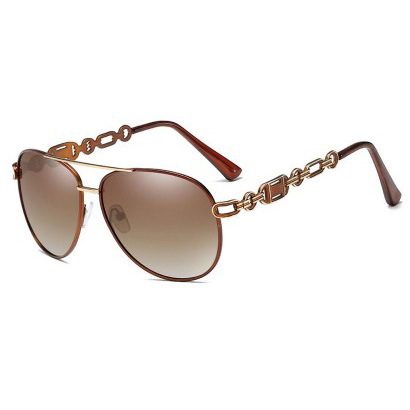 Nouvelles Lunettes de Soleil Polarisées Ajourées – Design Bicolore Tendance & Protection UV