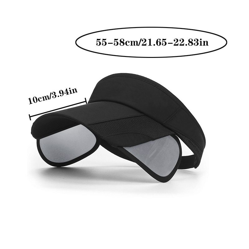 Décontracté Marathon Baseball Casquette Outdoor Sun Protection Visor
