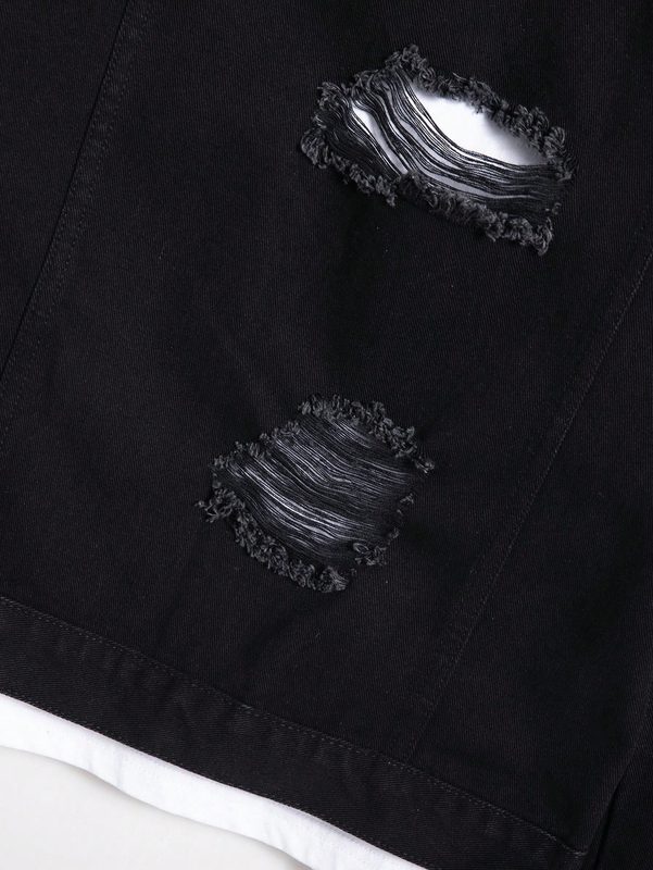 Korean Version Of Ample-Fitting Denim Veste