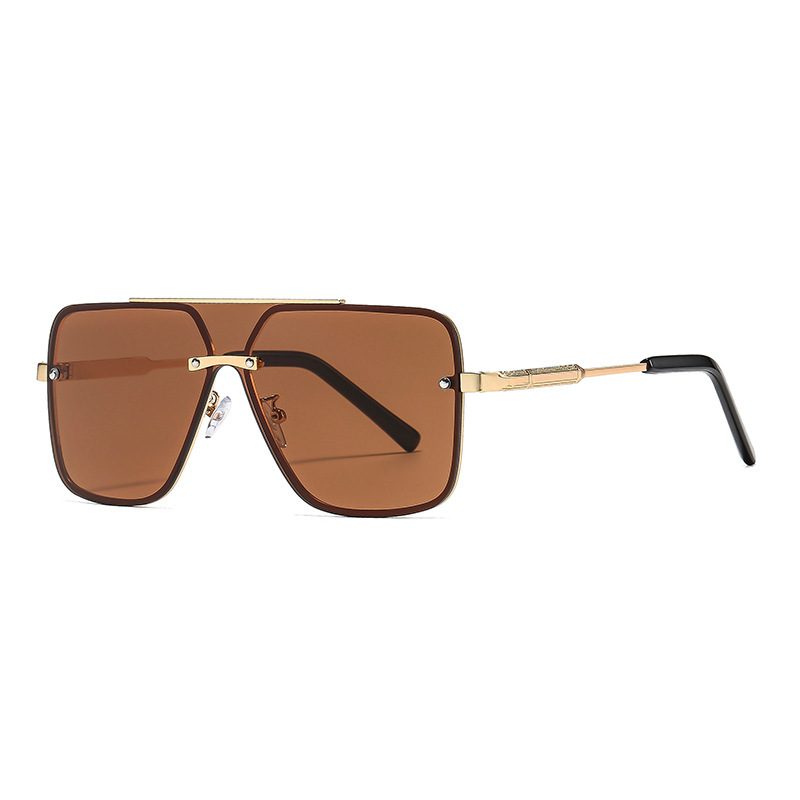 Lunettes de Soleil Unisexe Monobloc Anti-UV : Confort et Style Décontracté pour la Conduite