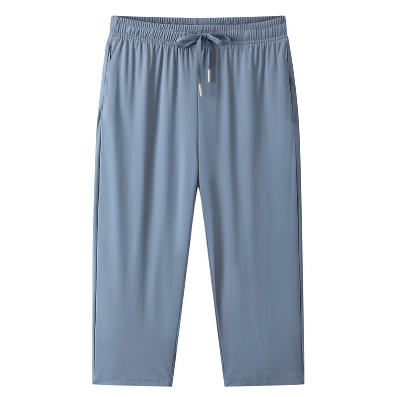 Ample-Fitting Thin Figure-Flattering Wide-Leg Pantalon