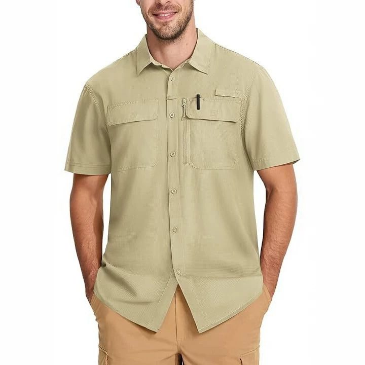 Chemise Technique d'Extérieur Unie : Légère, Respirante et Séchage Rapide