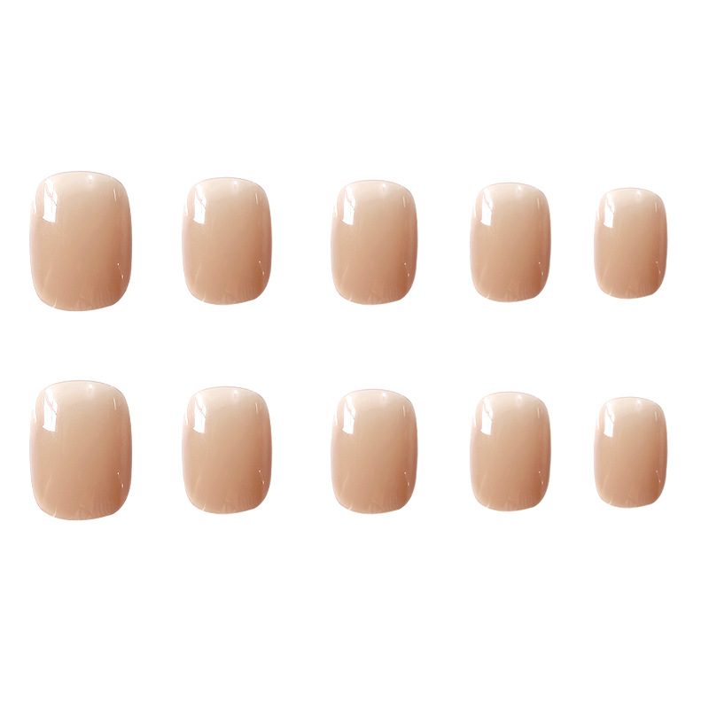 Transform Your Nails.24 Short Oval-Shaped Polished Designs In Various Uni Colors.Full Coverage Nails Suitable And Fille