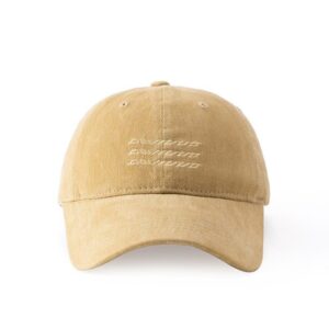 And Water-Washed Distressed Multi-Letter Embroidered Slimming And Flattering Vintage Style Baseball Casquette, Suitable For Shopping, Camping, Daily Commuting