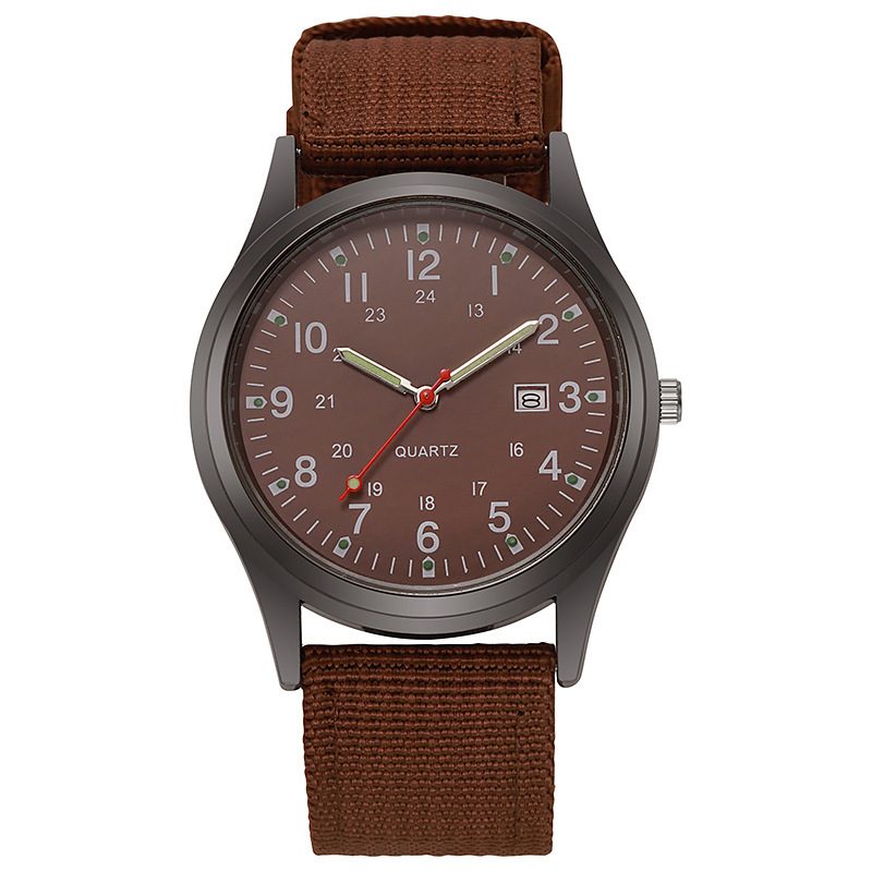 Homme Décontracté Calendar Sports Montre À Quartz