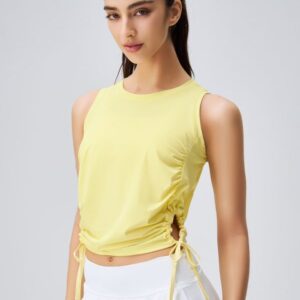 Yoga Tops For Spring & Summer With Sun Protection, Professional High-End Fitness Vests, Quick-Dry Sports Shirts