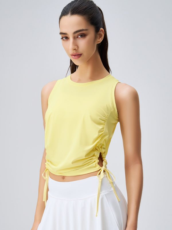 Yoga Tops For Spring & Summer With Sun Protection, Professional High-End Fitness Vests, Quick-Dry Sports Shirts