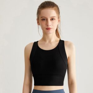 Yoga Tops For Spring & Summer With Sun Protection, Professional High-End Fitness Vests, Quick-Dry Sports Shirts
