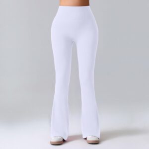 Summer Thin Yoga Pantalon, Hip-Lifting Flared Fitness Pantalon, Quick-Dry Stretch Sports Pantalon, Coupe Ajustée Bootcut Trousers