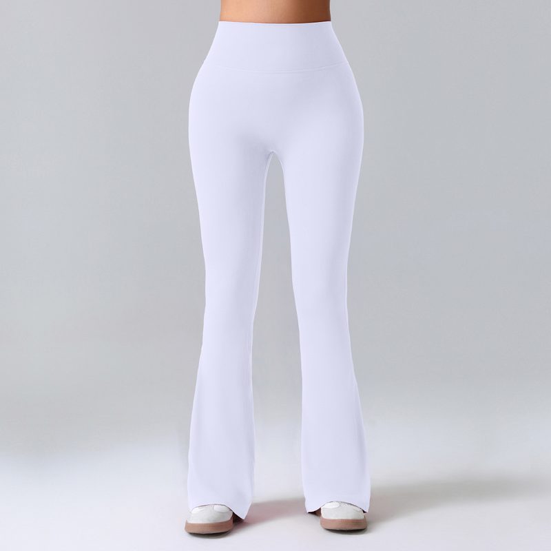 Summer Thin Yoga Pantalon, Hip-Lifting Flared Fitness Pantalon, Quick-Dry Stretch Sports Pantalon, Coupe Ajustée Bootcut Trousers