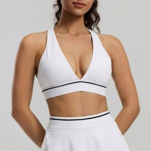Tight Yoga Bra With Beautiful Back Design, Versatile For Fitness, Sports And Daily Décontracté Wear