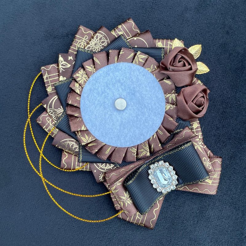 Ink-Scented Bow-Tie Badge For Pain Sac Accessories