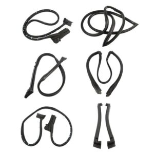 Weather Strip Seal Full Weatherstrip Kit Set Fits For Chevy Corvette 5.7L V8 1984-1996 9096Ggw