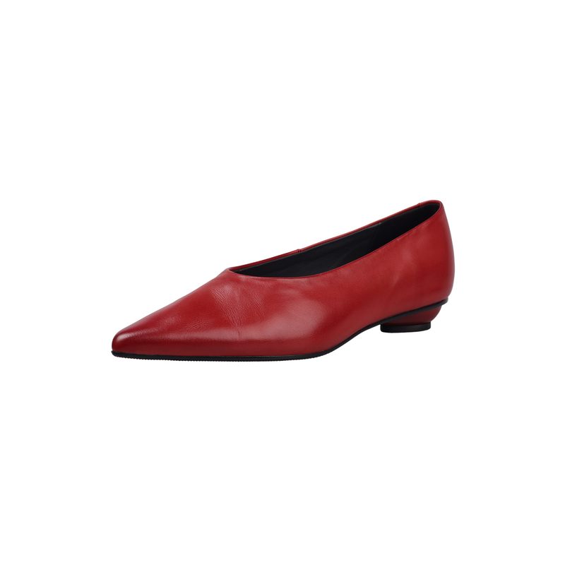 Style Cowhide Minimalist Versatile Small Leather Chaussures