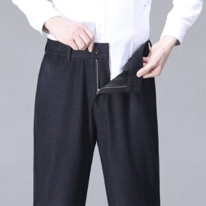 Homme Business High-Waisted Décontracté Pantalon