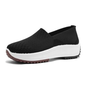 Cuff-Height Heel-Less Thick-Soled Chaussures