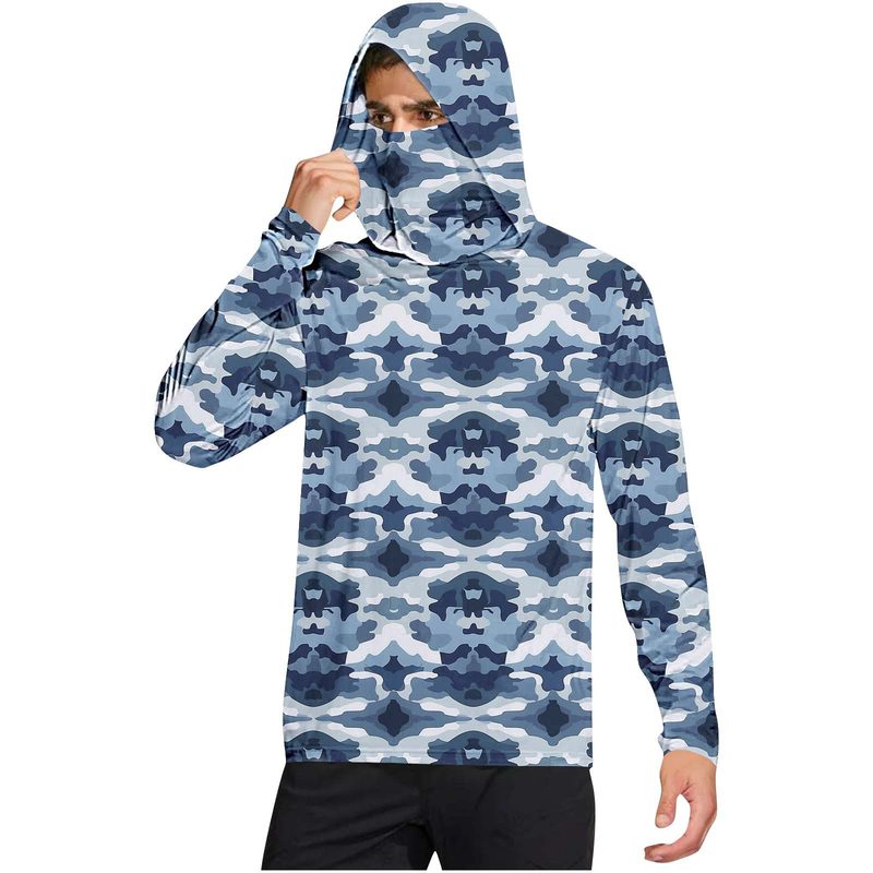 Cross-Border Outdoor Sports Climbing Ice-Silk Sun-Protection Clothing