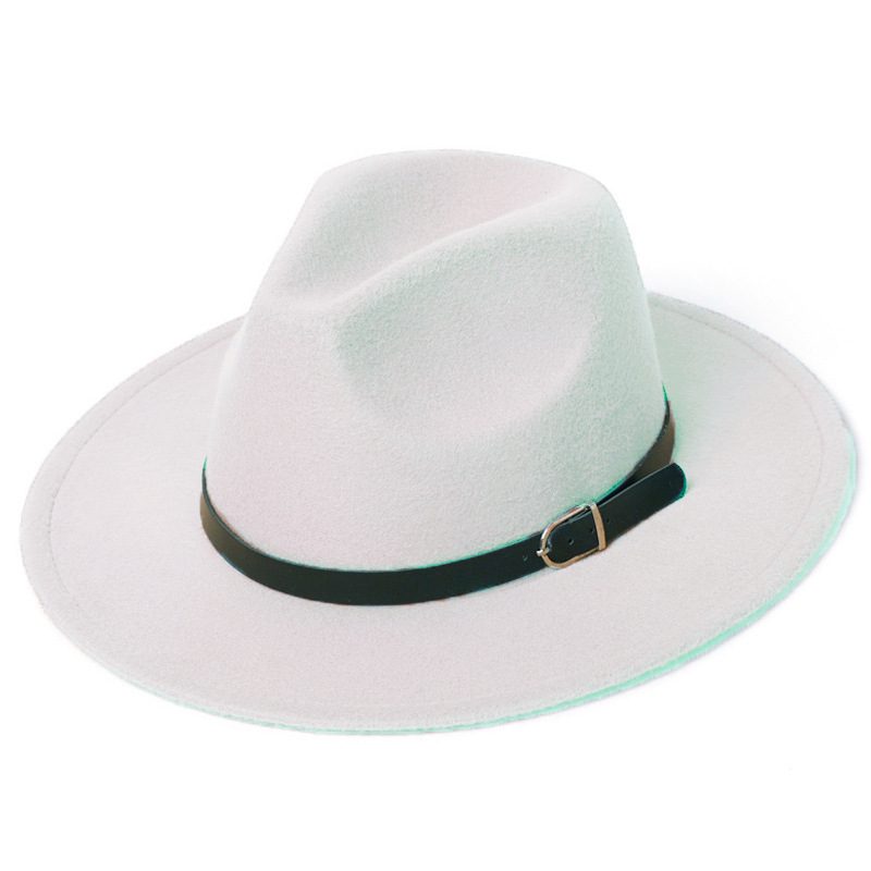 Chapeau Jazz Rétro, Style Britannique et Inspiration Euro-Américaine