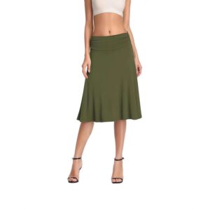 Ruffled Slimming Décontracté Jupe