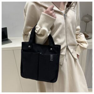 Plain-Colored Tote Sac Student Lunch Box