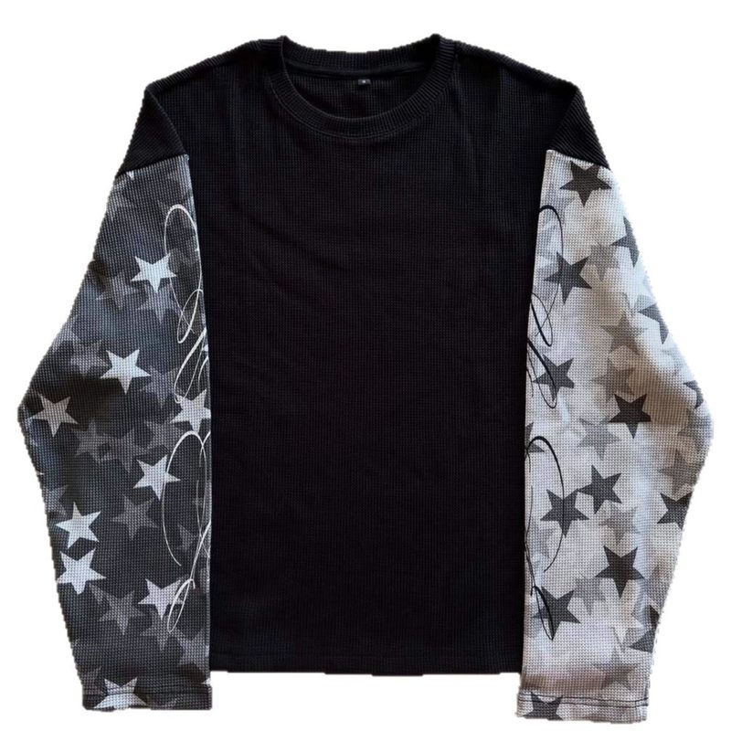 Homme Manches Longues Vintage T-Shirt