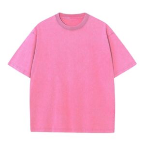 Cotton T And Drop-Shoulder Ample Half Sleeve