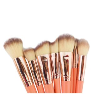 25Pcs Make Up Brushes Set Synthetic Eyeliner Eyeshadow Foundation Blusher Tool