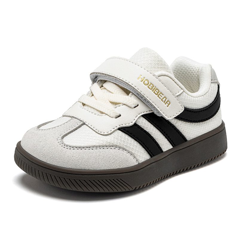 Enfant Rétro Wide-Toe Décontracté Velcro Sneakers