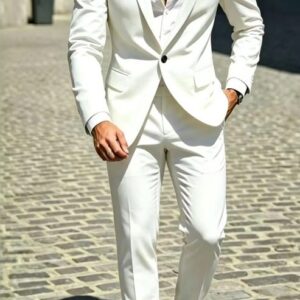 Homme Two-Piece Business Professional Formal Suit