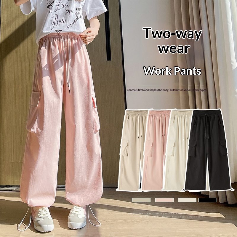 Pantalon Cargo Rétro Biker Femme, Esprit Américain