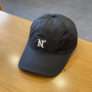 Casquette de Baseball Couleur Unie, Lettre N Brodé en Relief 3D, Maille Respirante et Imperméable – Style Simple et Décontracté pour Sports et Loisirs Urbains