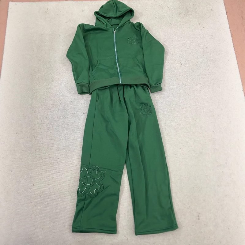 Coupe Ample Tailored Hooded Zip-Up Sweatshirt Veste
