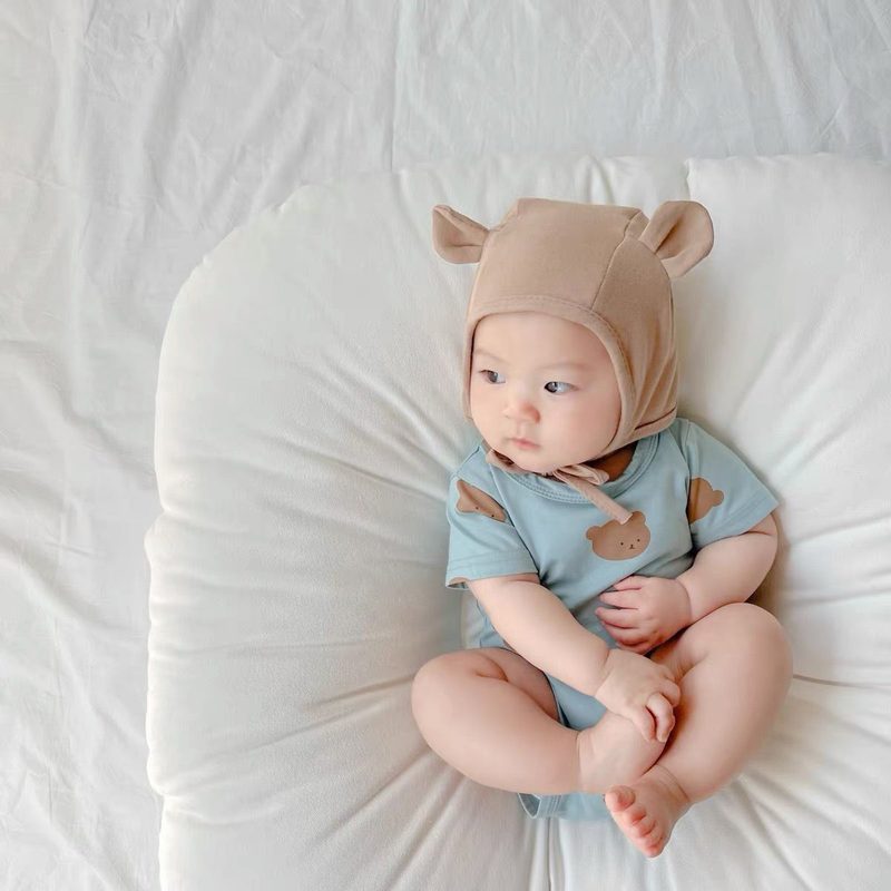 Baby And Infant Chapeau For Spring And Autumn With Ear Protection For Newborns
