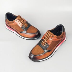Rétro-Style British Décontracté Homme Leather Chaussures