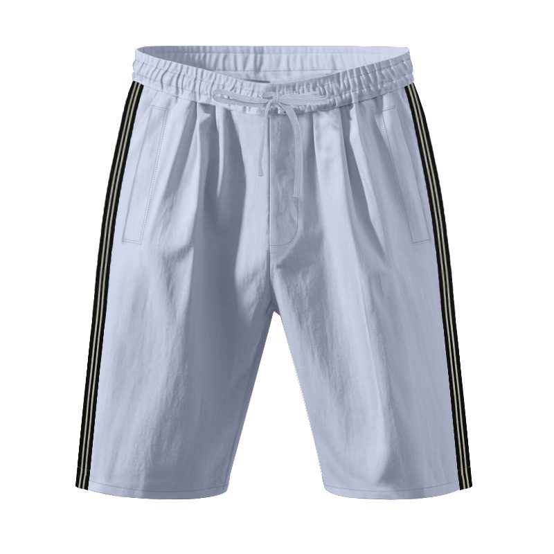 Bermuda Homme Rayé Respirant & Décontracté – Plage et Activités Outdoor
