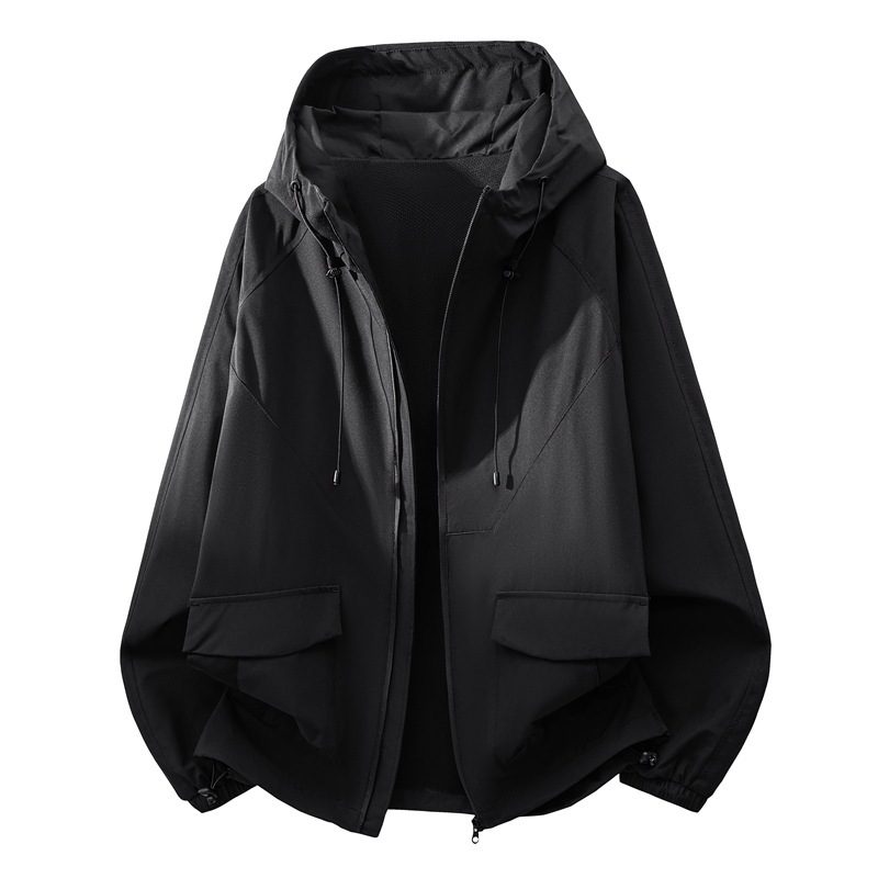 Veste Unisexe Mi-Saison Style Américain avec Design Graphique 3D Structuré
