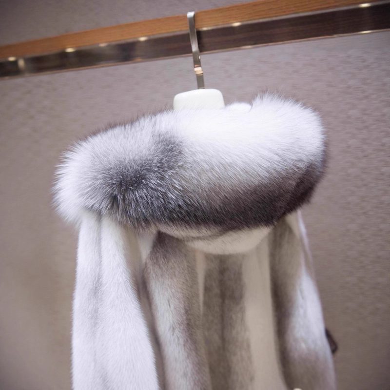 Winter Faux Fur Long Manteau Thick Warm Ample Manches Longues Outerwear