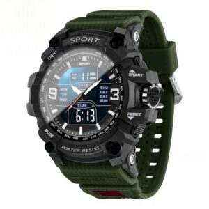 Homme Tactical Sports Electronic Montre Waterproof Luminous And Multi-Functional