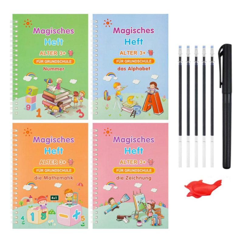 Spanish Calligraphy Practice Workbook Set