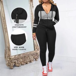 Ensemble Détente Chic : Top Zippé Col Rond à Manches Longues et Pantalon Long