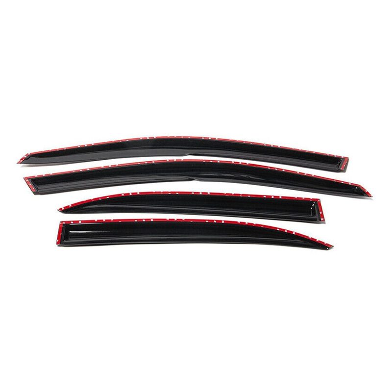 For 2013-2015 Malibu Sedan Mugen Style Window Visors Rain Sun Guard Vent 4Pc Set