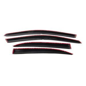 For 2013-2015 Malibu Sedan Mugen Style Window Visors Rain Sun Guard Vent 4Pc Set